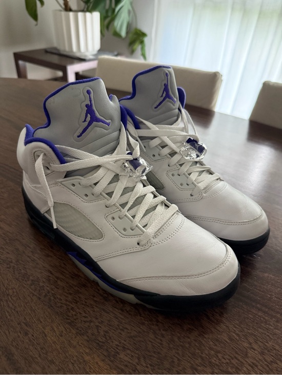 Nike Other - Nike Air Jordan 5 Retro Grape / Bel-Air–style  Men’s Sneakers Sz 10